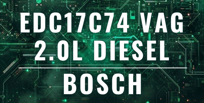 Home - Bosch - EDC17C74 2.0l diesel