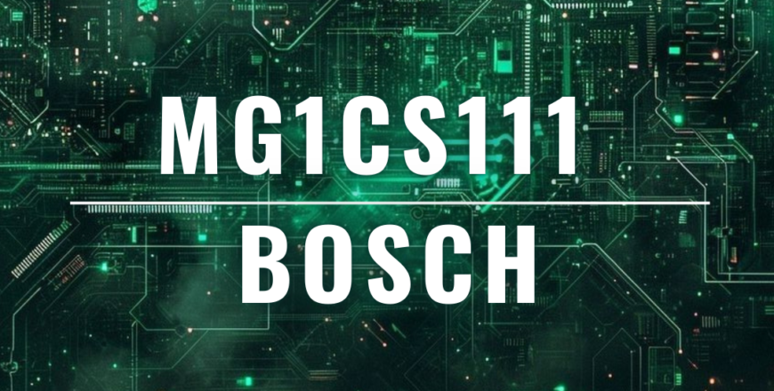 Home - Bosch - MG1CS111
